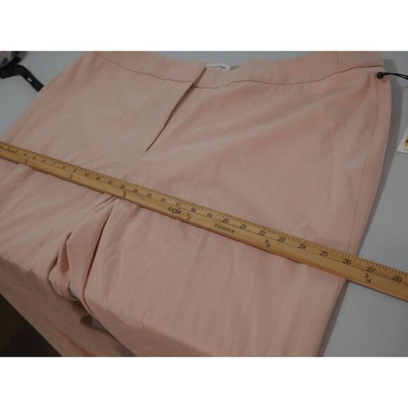 Calvin Klein Plus Size Mid-Rise Straight-Leg Pants 20W - Picture 5 of 12